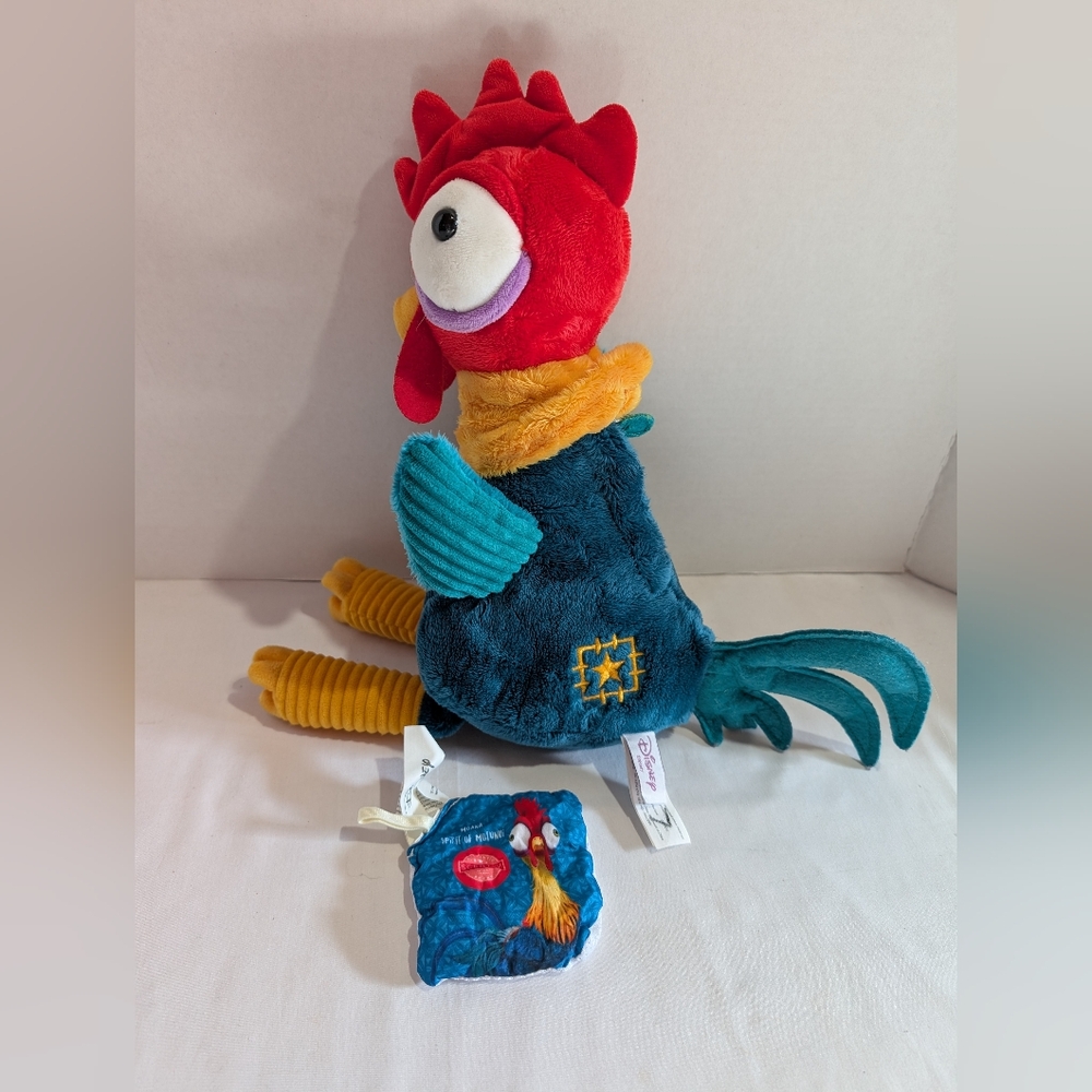 Scentsy Disney Moana Hei Hei Rooster Plush Buddy With Scented Pack Chicken 16"